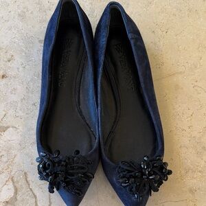 Vera Wang Women's Navy Flats
